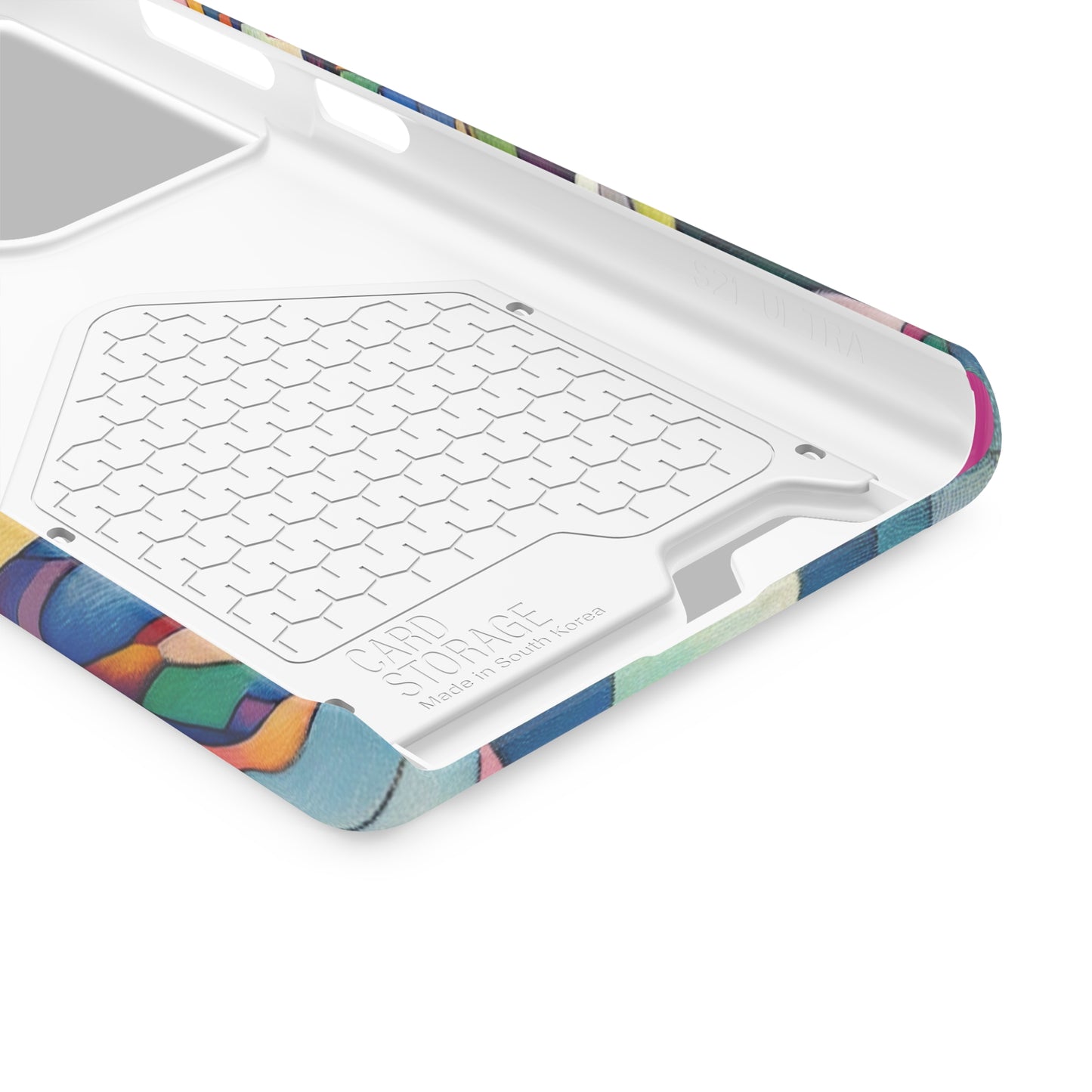 Picasso's Pixies Phone Case with Card Holder - GALAXY