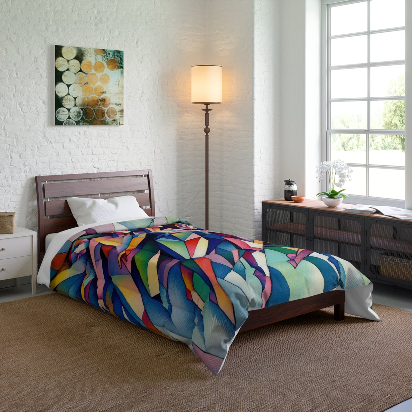 Picasso's Pixies Comforter