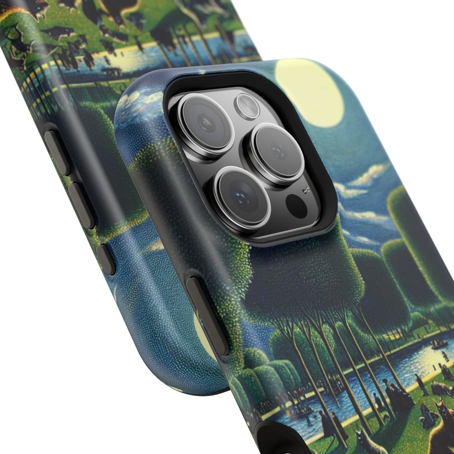 Werewolves at the Waterfront Magnetic iPhone Case