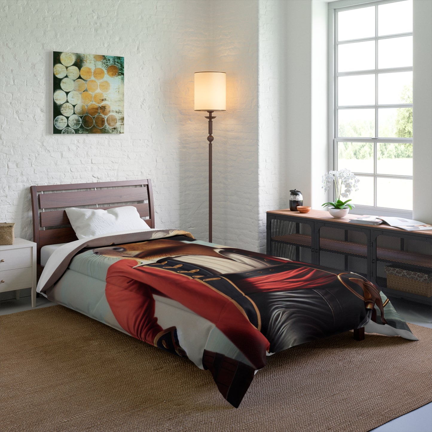 Captain Capybara Comforter