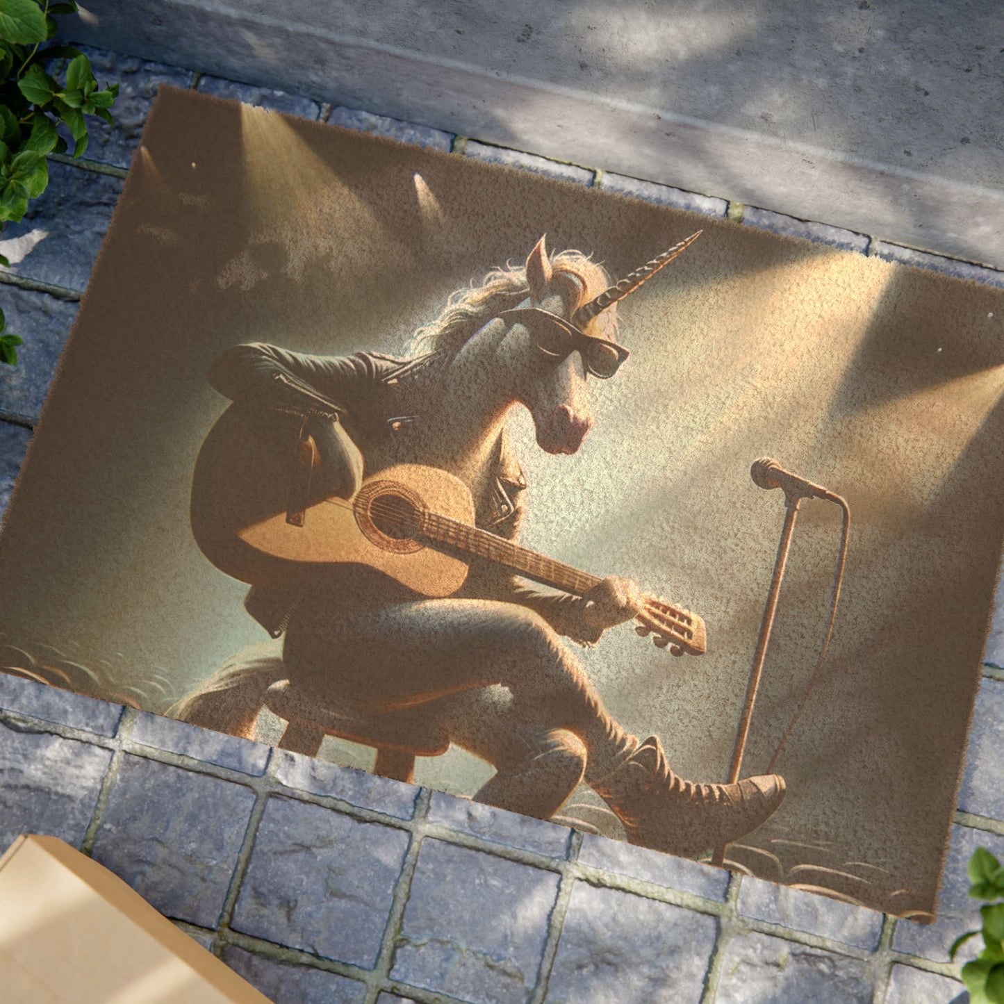 Unicorn Unplugged Doormat
