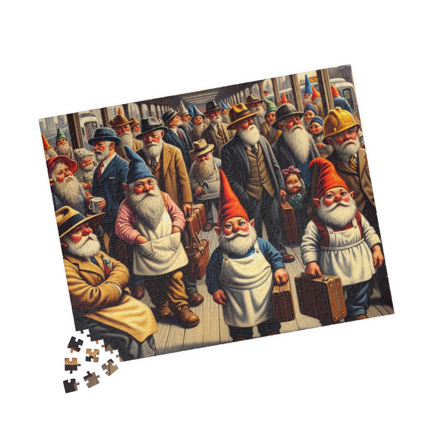 The Gnome-mute Home Puzzle (110, 252, 520, 1014-piece)