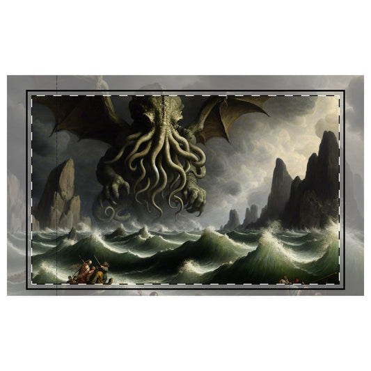 Cthulhu in the Storm Microfiber Pillowcase