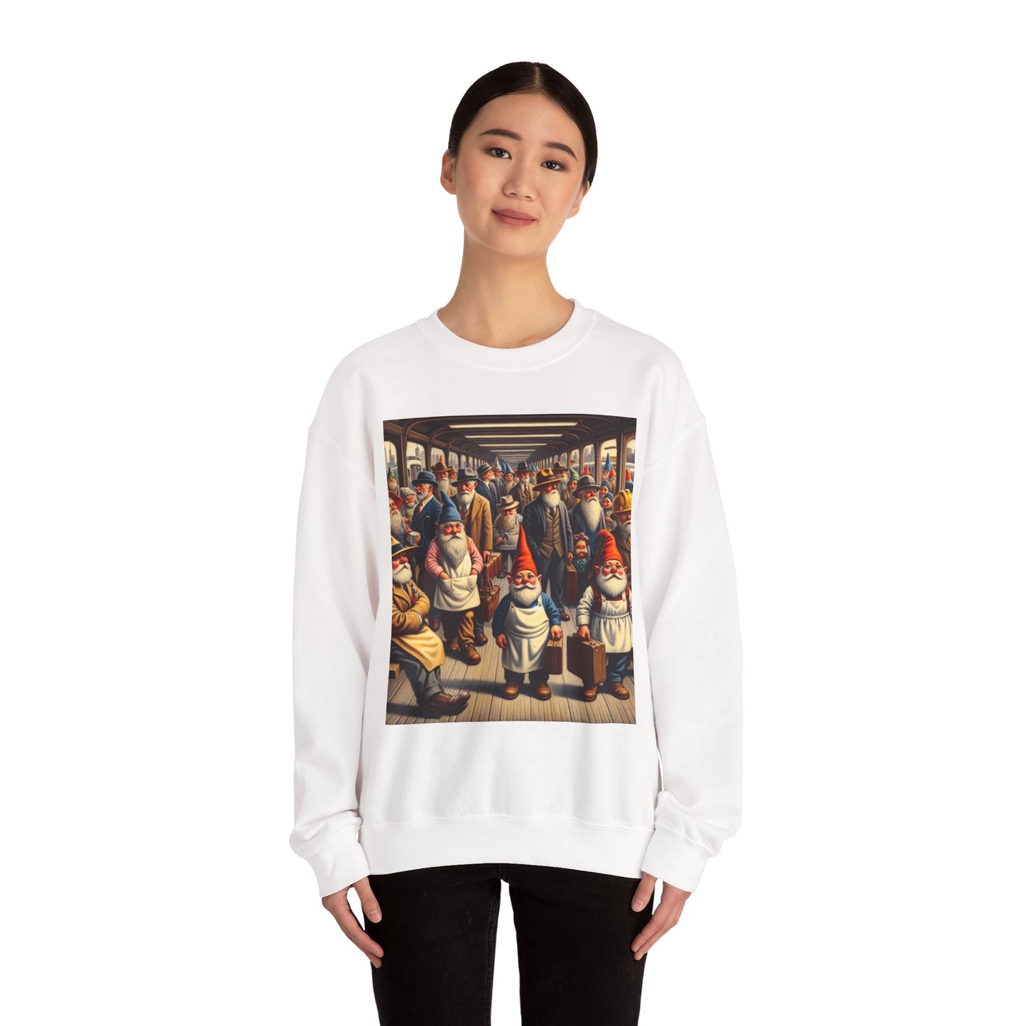 The Gnome-mute Home Crewneck Sweatshirt