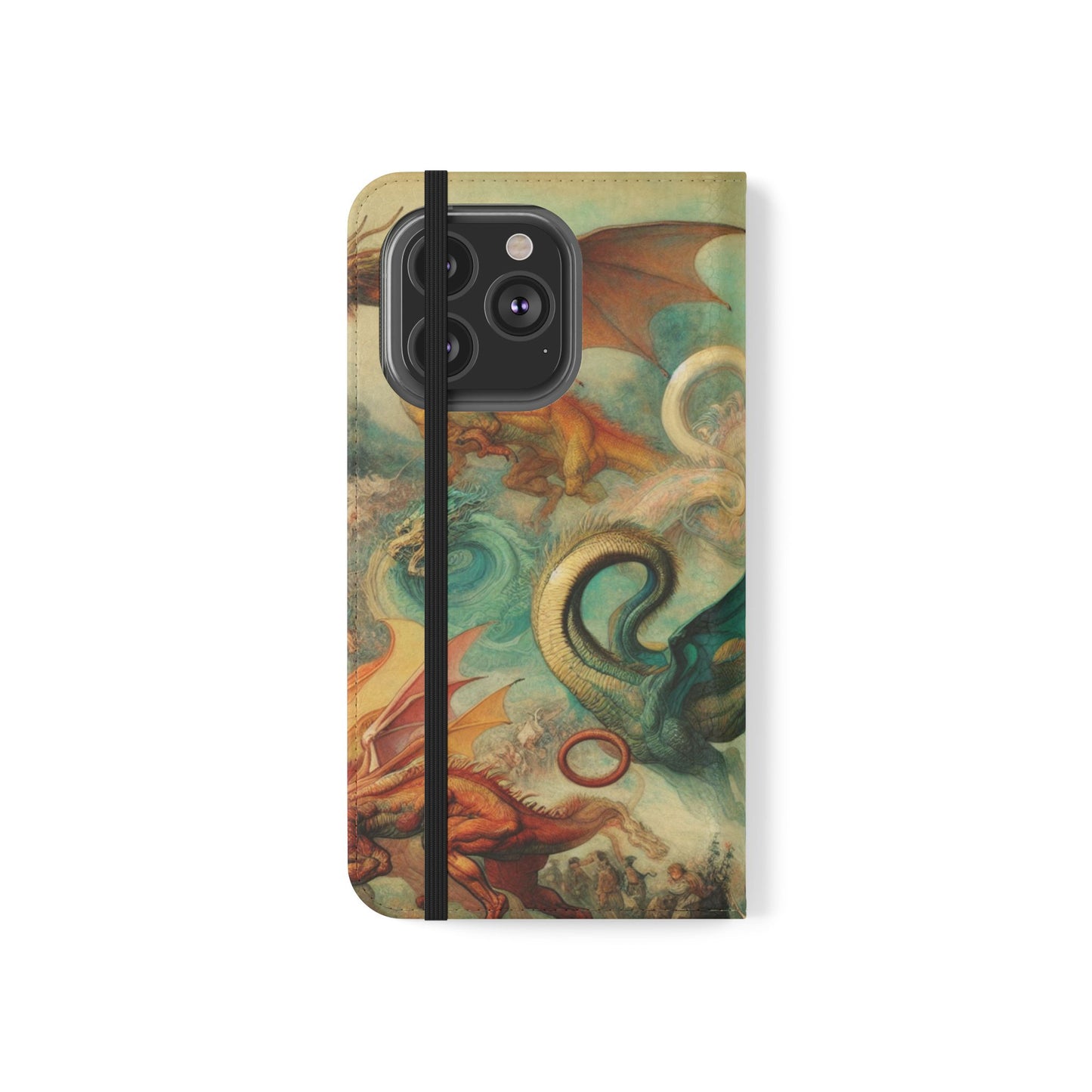 Degas Dreams of Dragons Flip Cases for iPhones