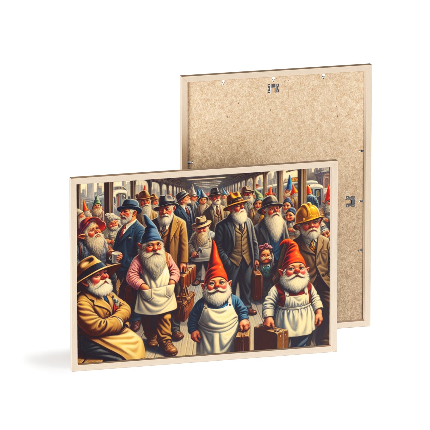 Framed The Gnome-mute Home Poster