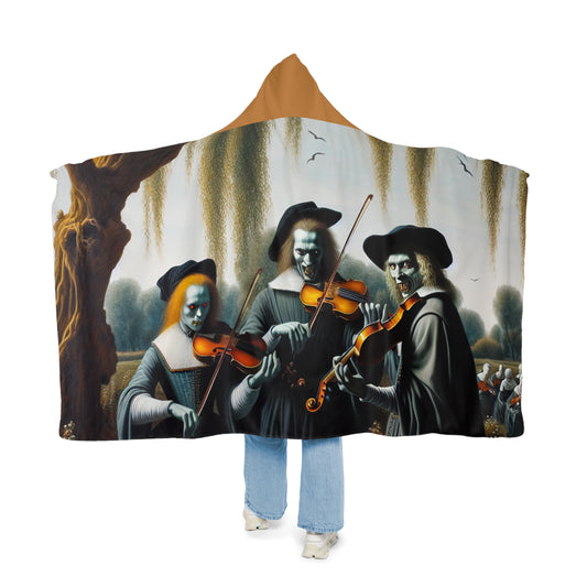 Vermeer's Vampire Violinists Snuggle Blanket
