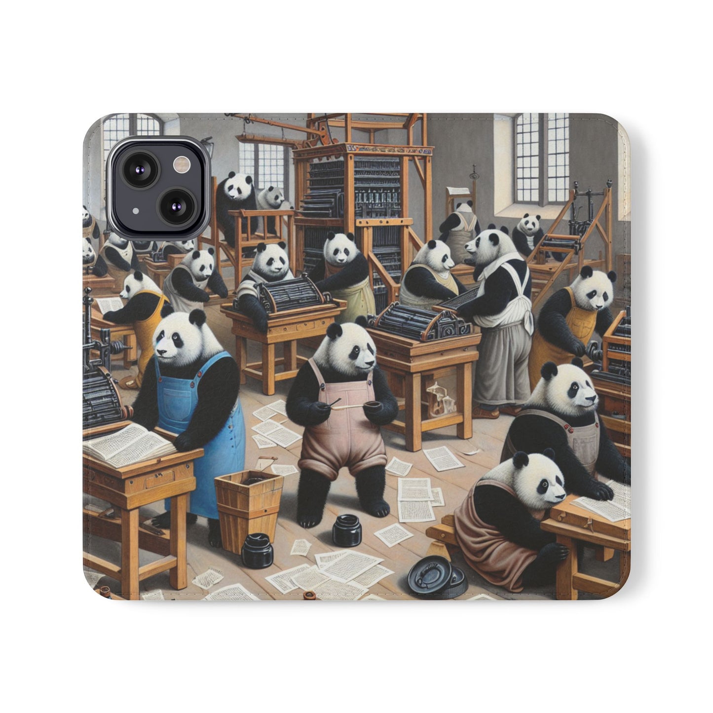 Printing Pandamonium Flip Case - iPhone/Galaxy