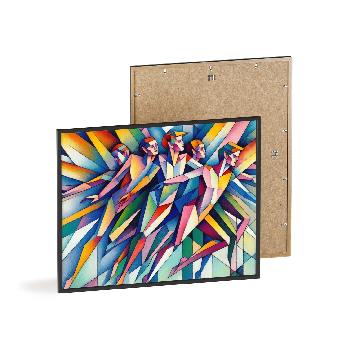 Framed Picasso's Pixies Poster