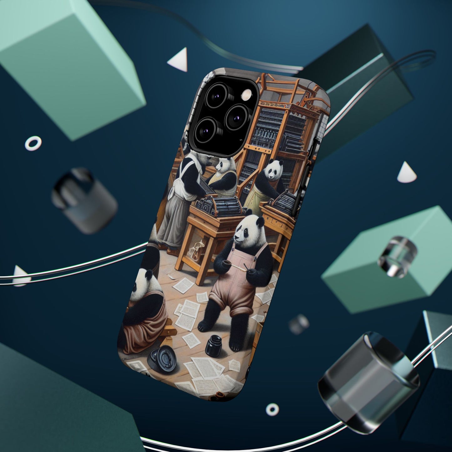 Printing Pandamonium Magnetic iPhone Case