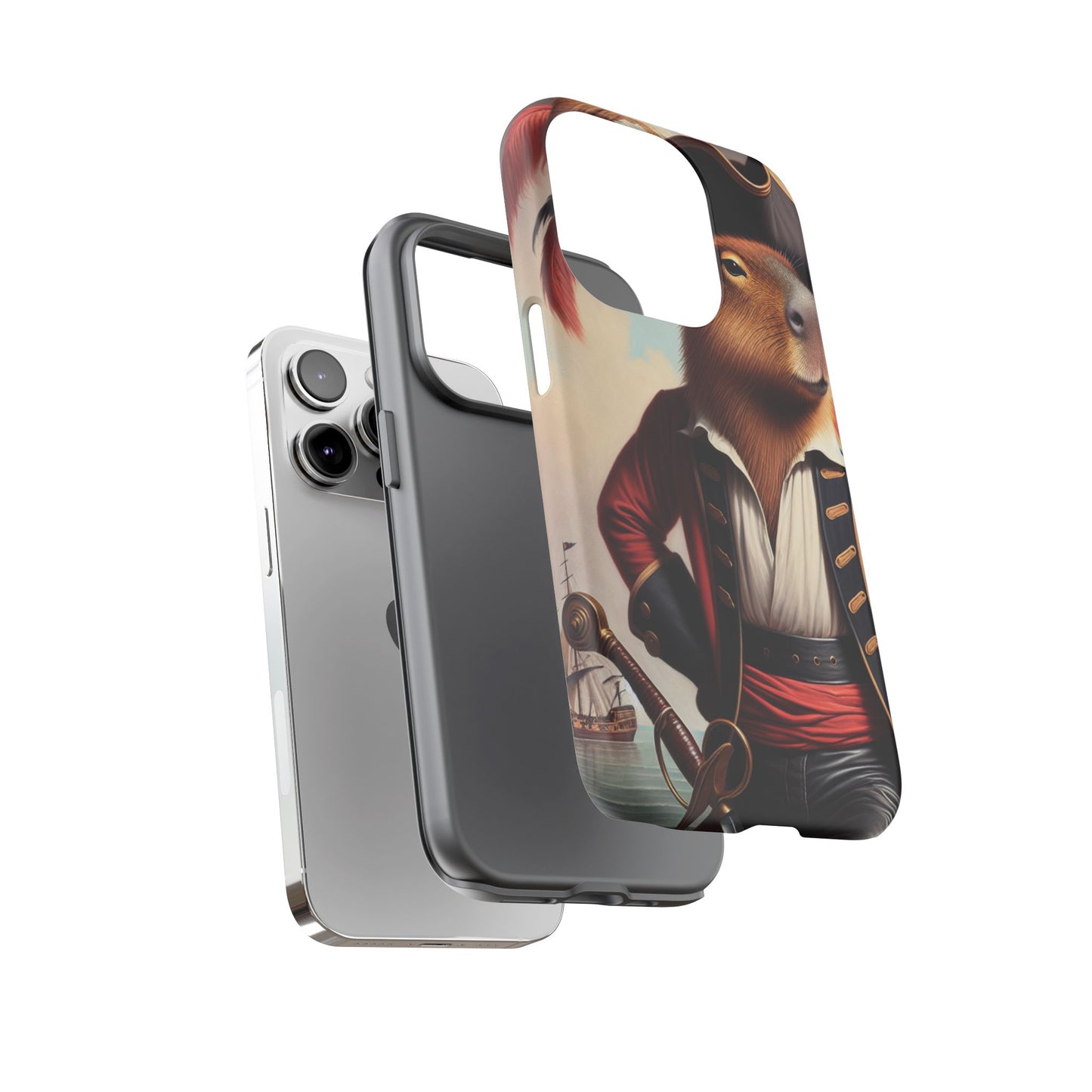 Captain Capybara Phone Case - IPHONE