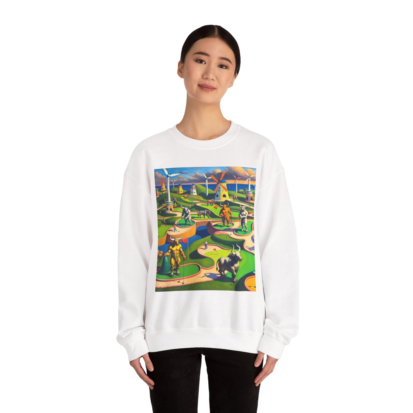 Mini-taur Golf Crewneck Sweatshirt