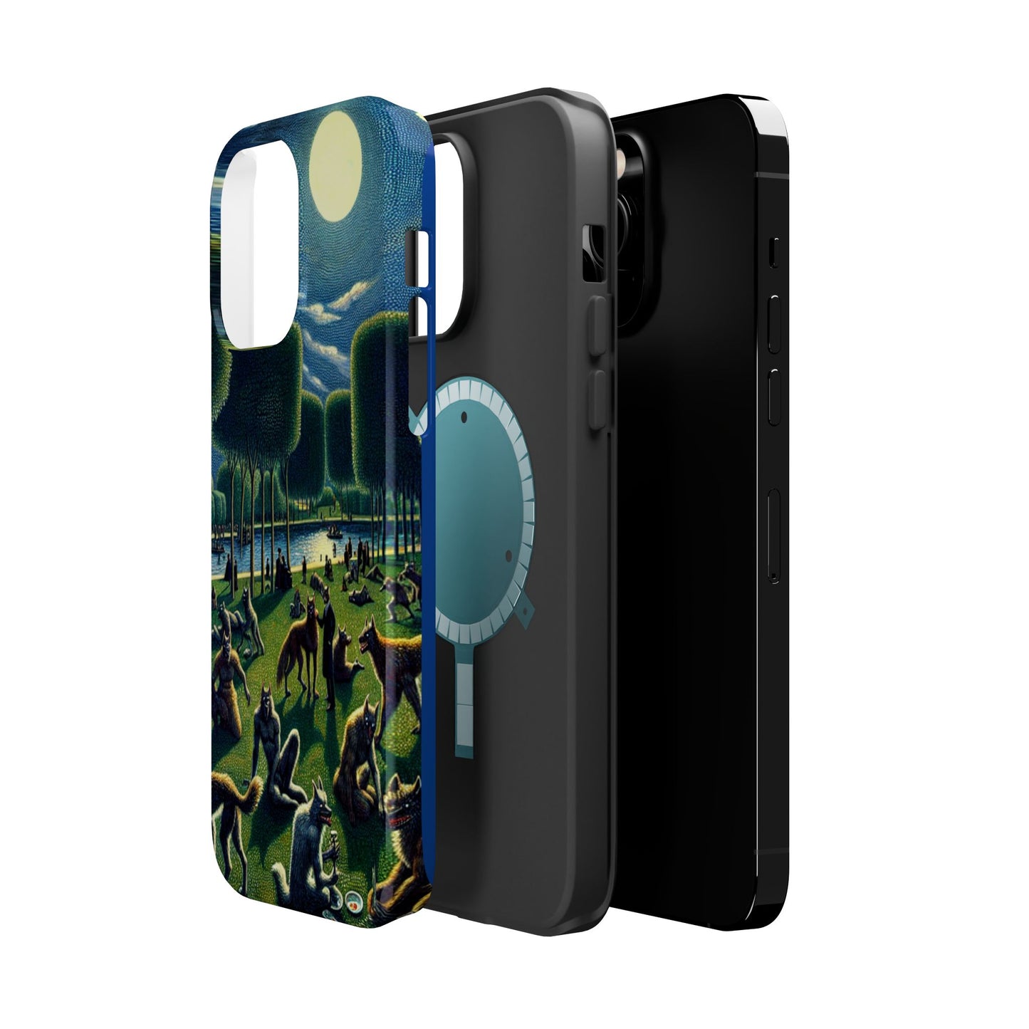 Werewolves at the Waterfront Magnetic iPhone Case