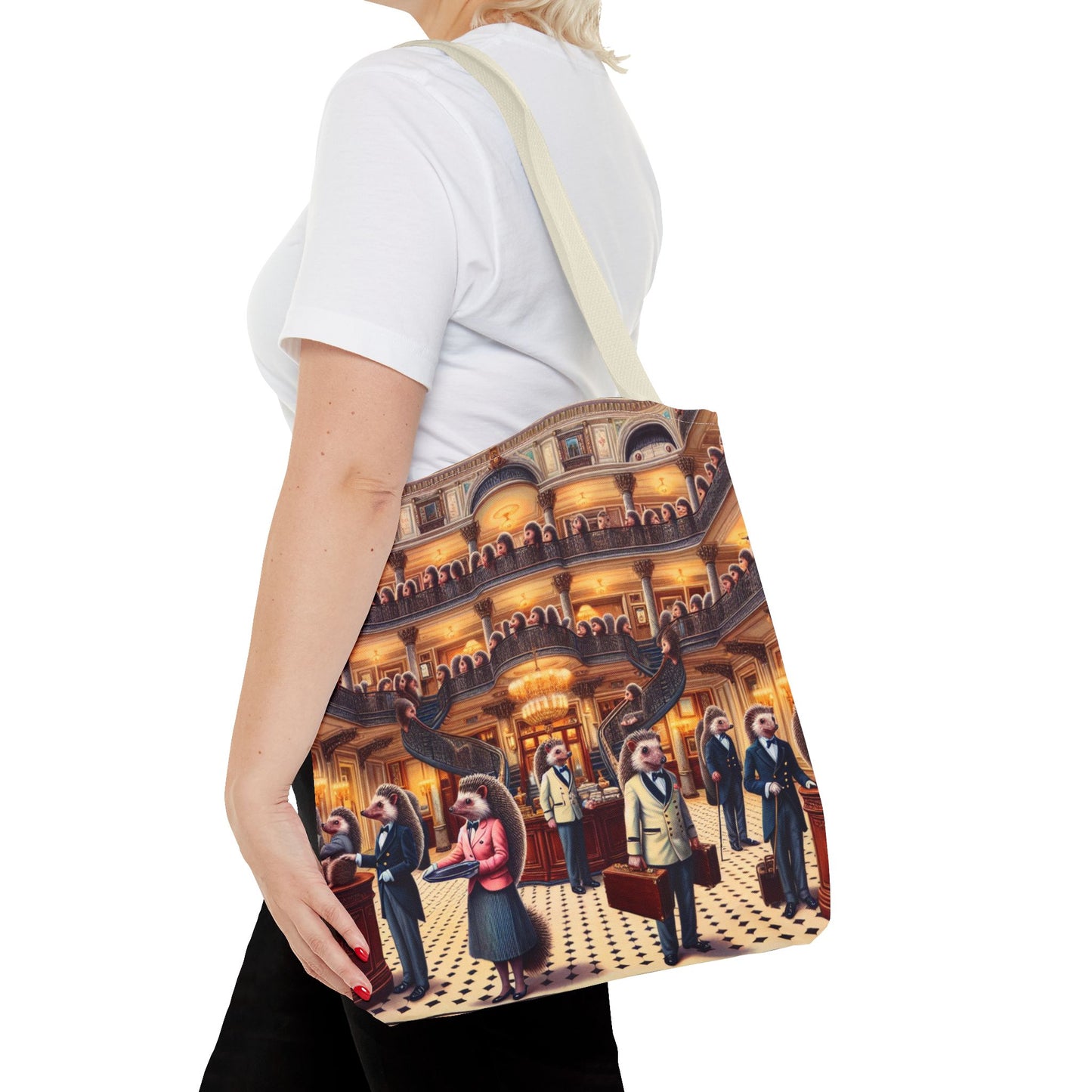 Hedgehog Hotel Tote Bag
