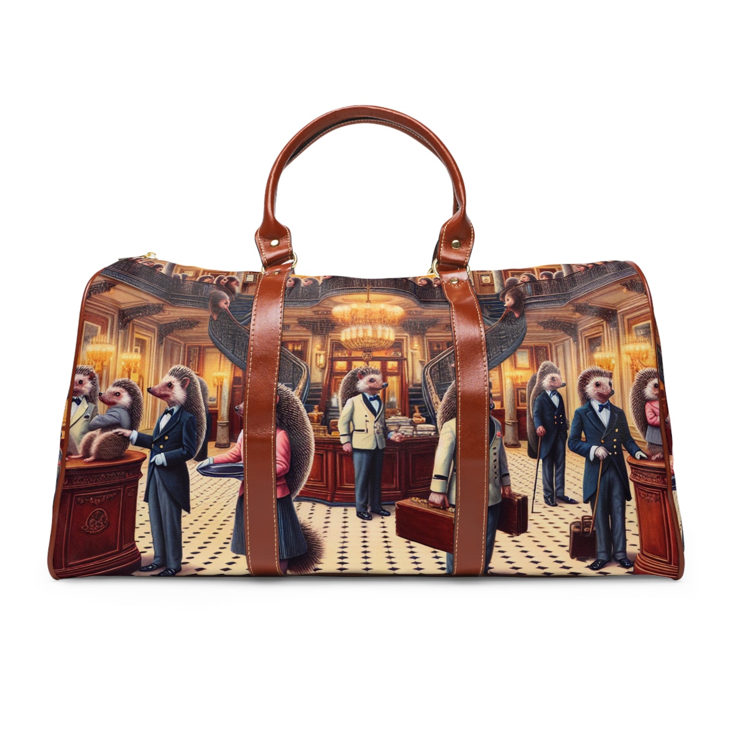 Hedgehog Hotel Waterproof Travel Bag