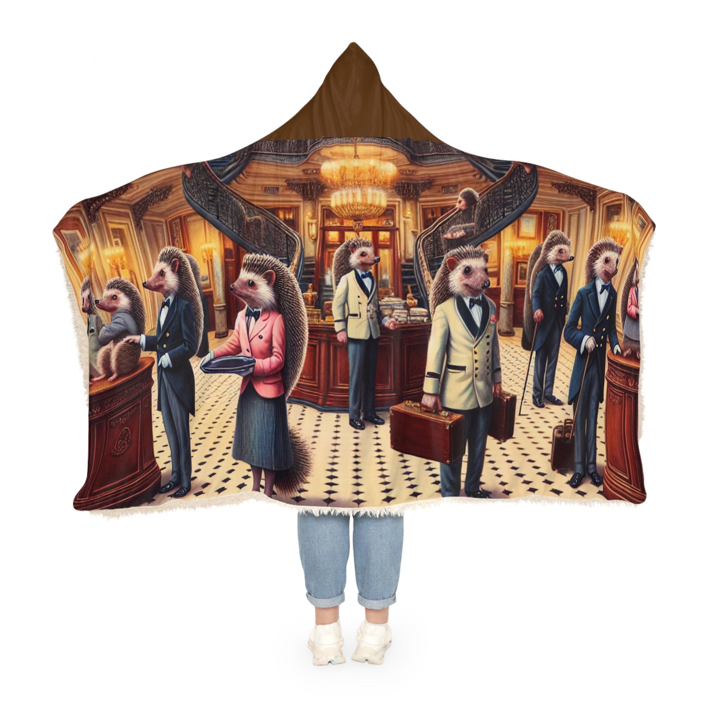 Hedgehog Hotel Snuggle Blanket