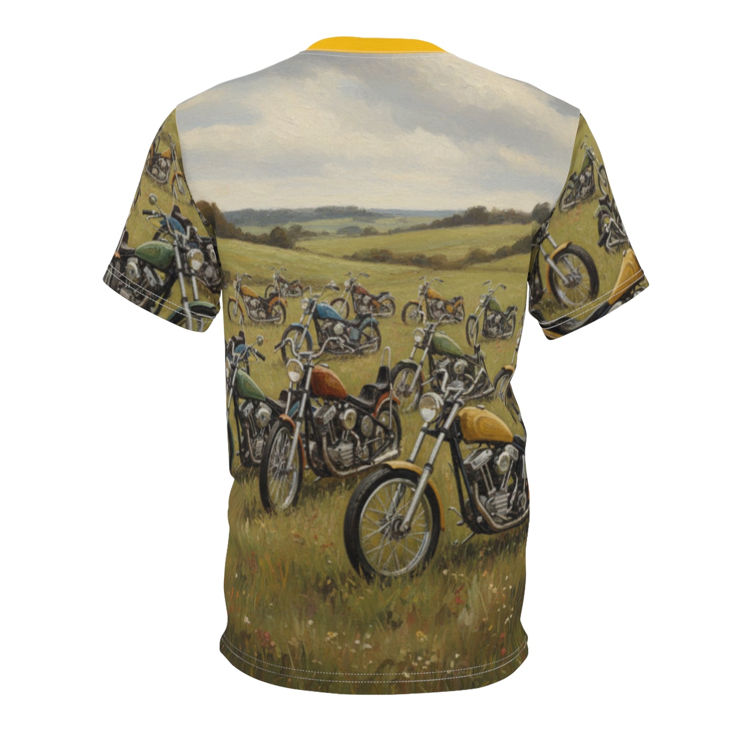 Wild Motorcycles All Over Print Tee