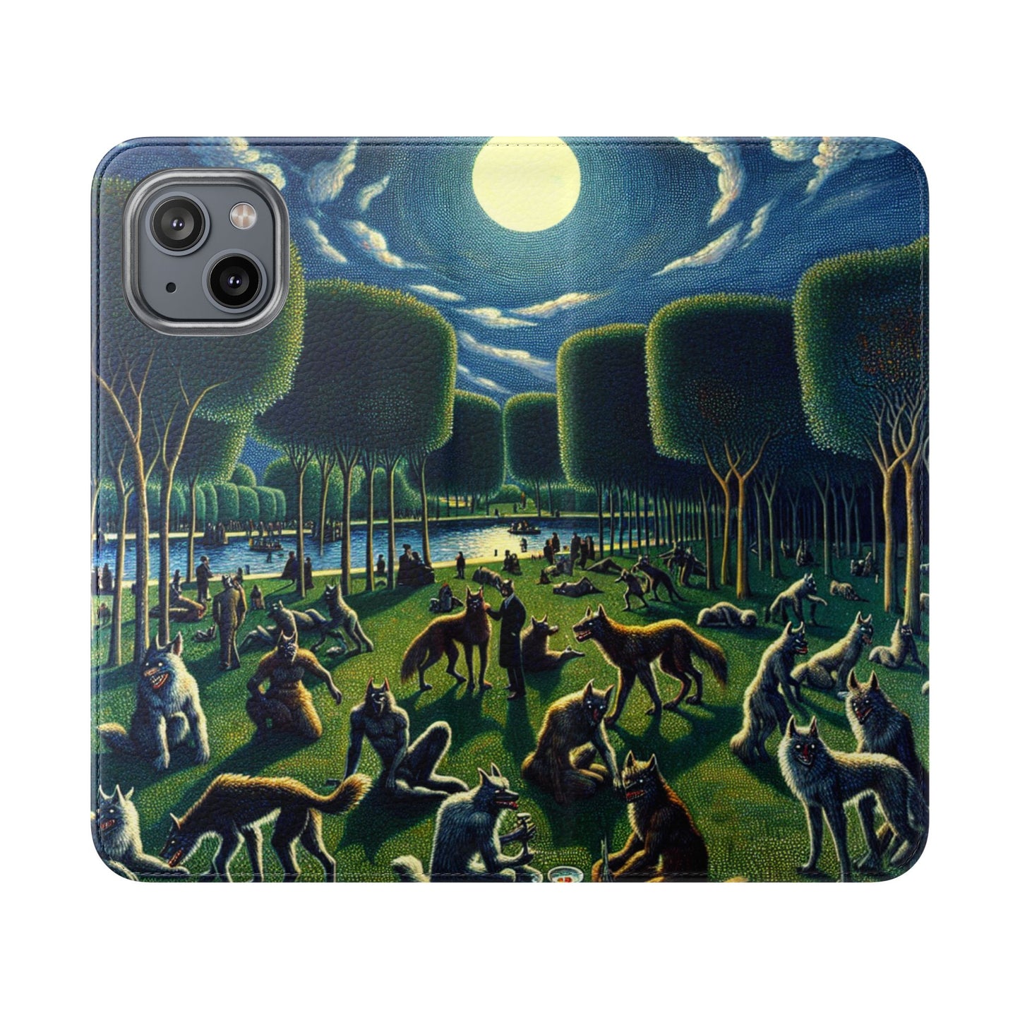 Werewolves at the Waterfront Flip Case - iPhone/Galaxy