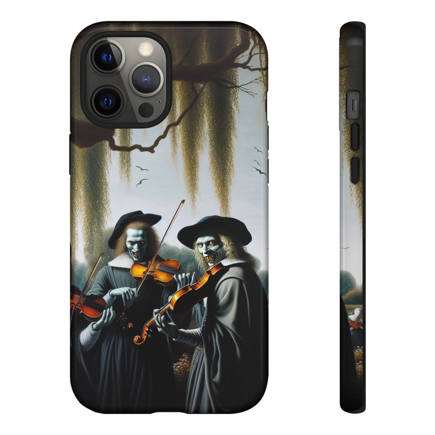 Vermeer's Vampire Violinists Phone Case - IPHONE