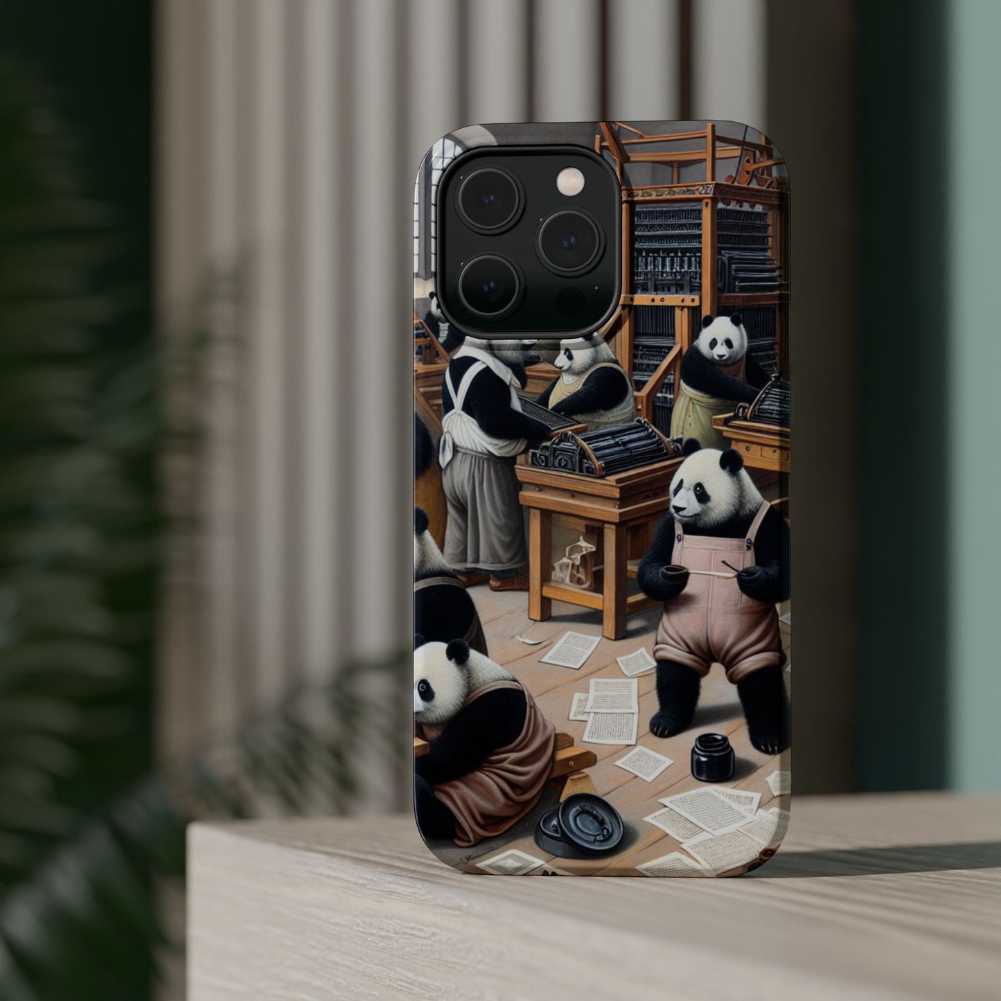 Printing Pandamonium Magnetic iPhone Case