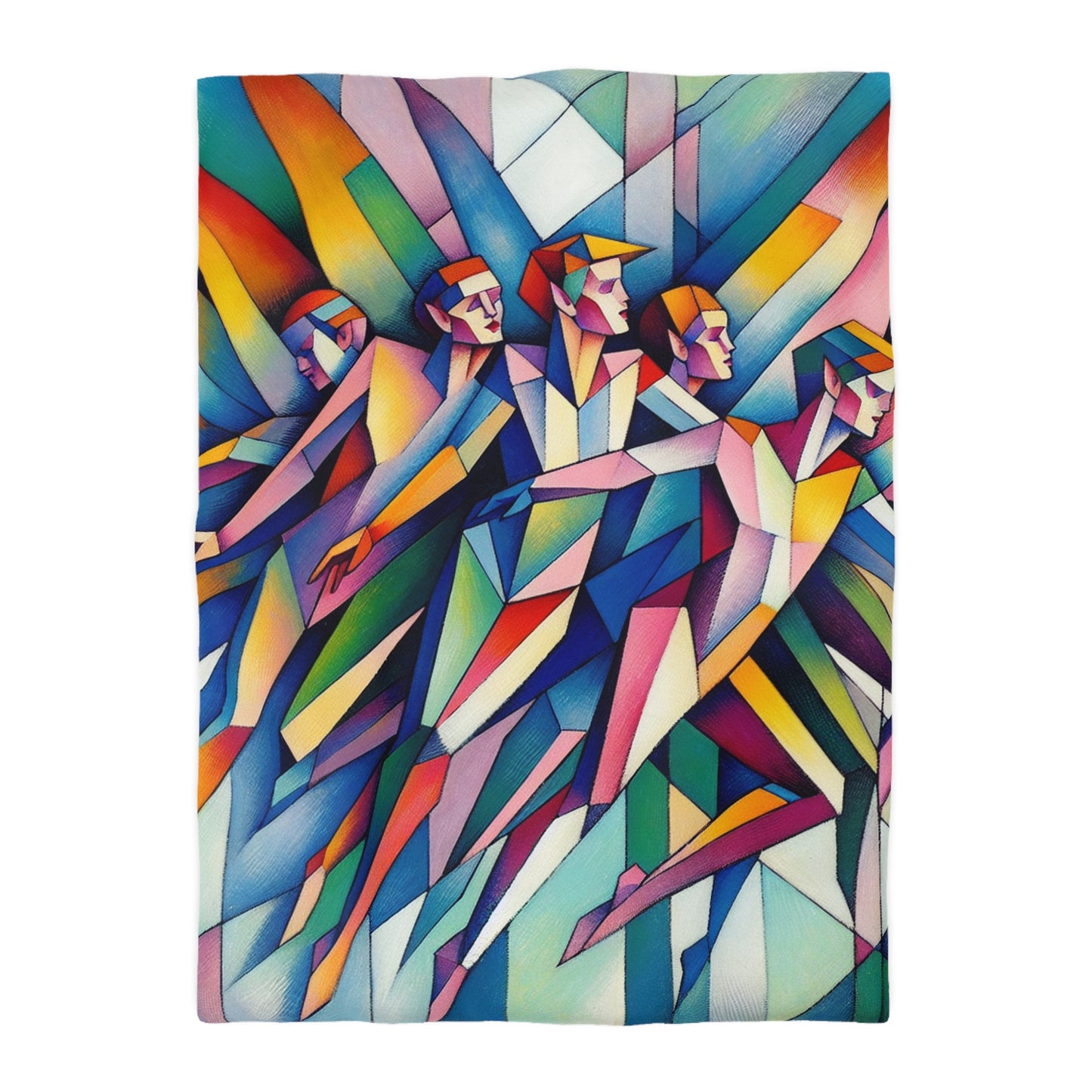 Picasso's Pixies Microfiber Duvet Cover