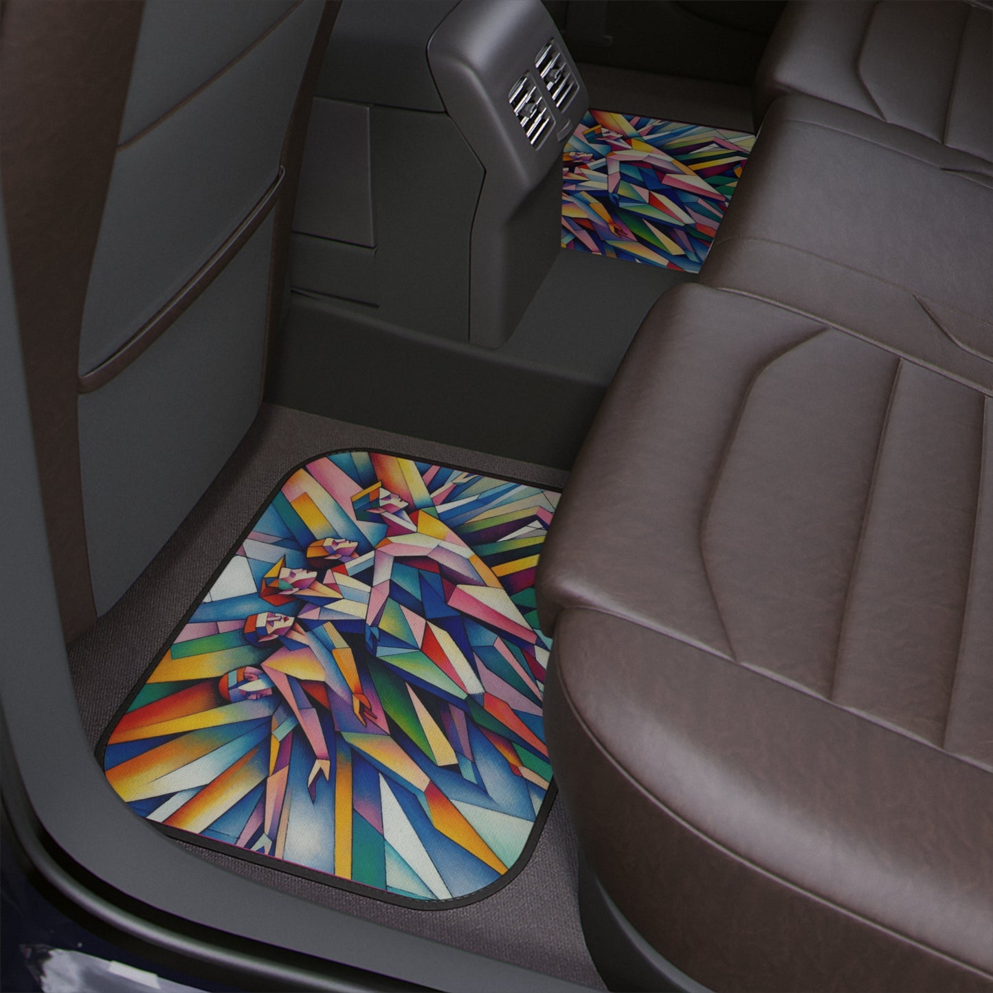 Picasso's Pixies Car Floor Mat