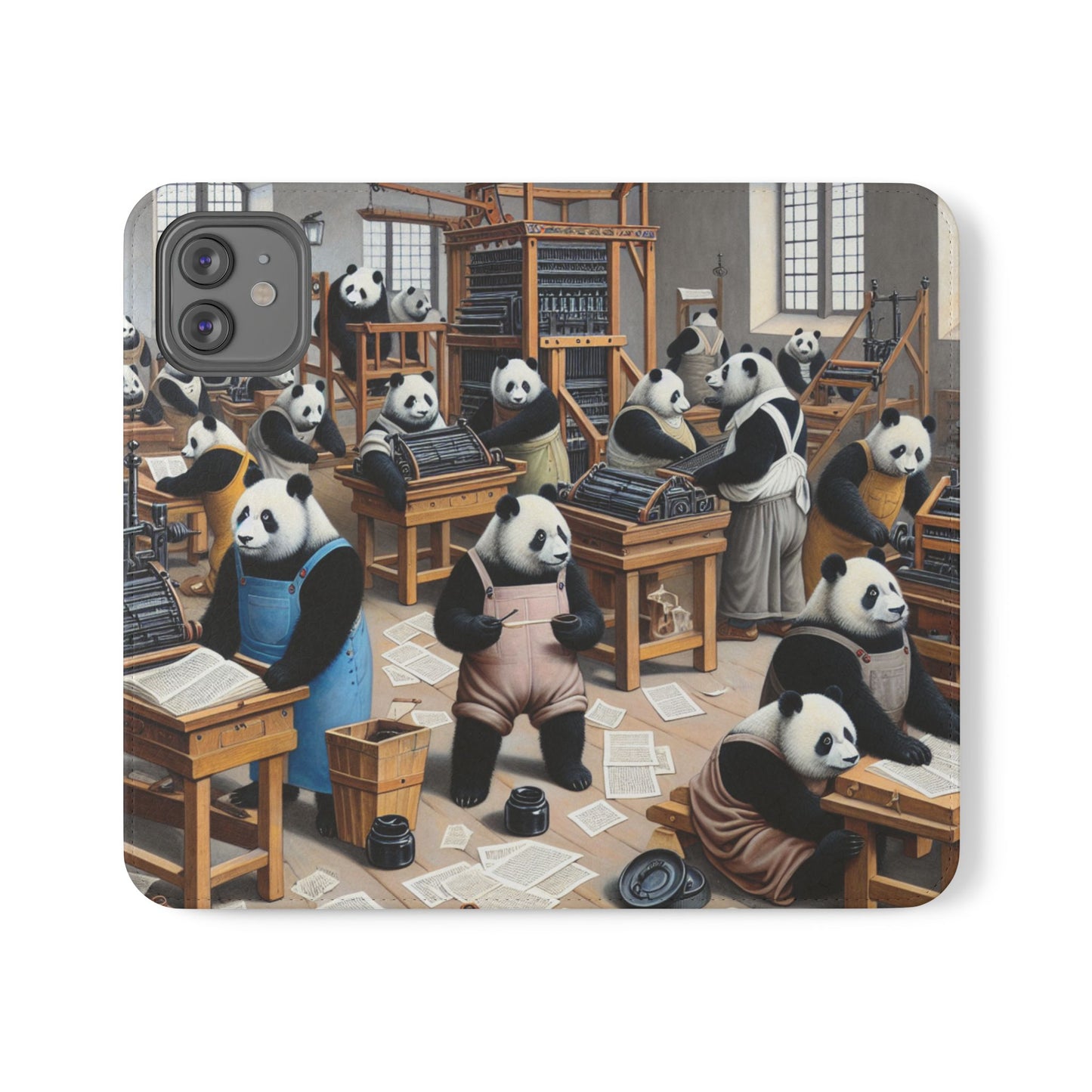 Printing Pandamonium Flip Case - iPhone/Galaxy