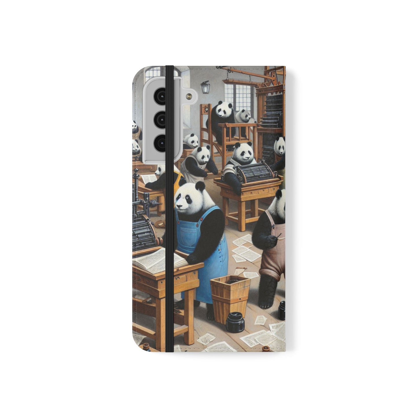 Printing Pandamonium Flip Case - iPhone/Galaxy