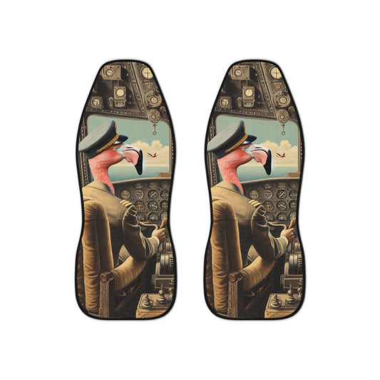 Flamingo Flight Deck Car Seat Covers