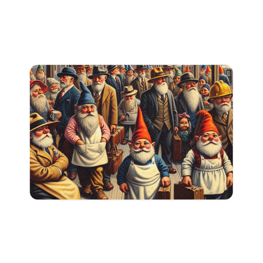 The Gnome-mute Home Pet Food Mat