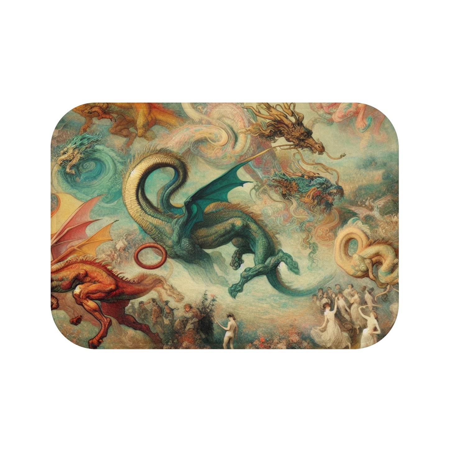 Degas Dreams of Dragons Bath Mat