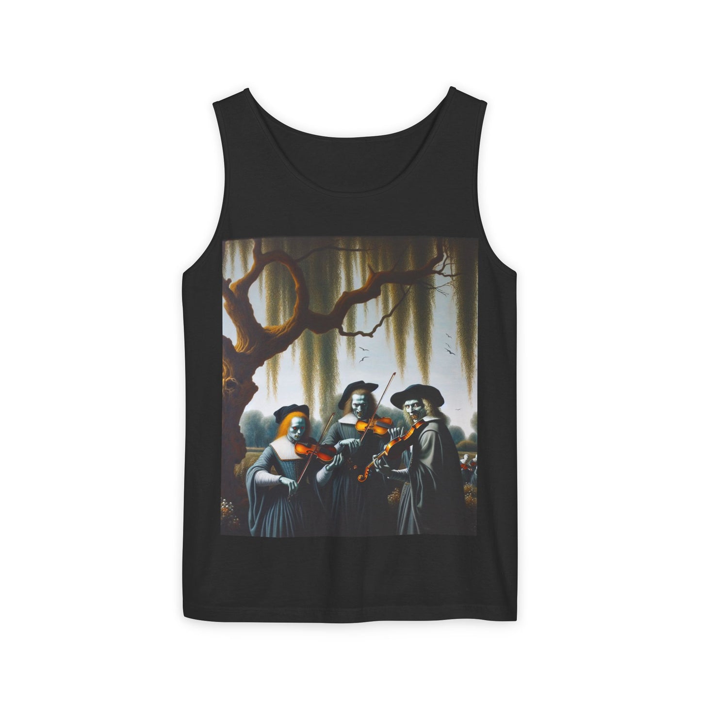 Vermeer's Vampire Violinists Unisex Tank Top