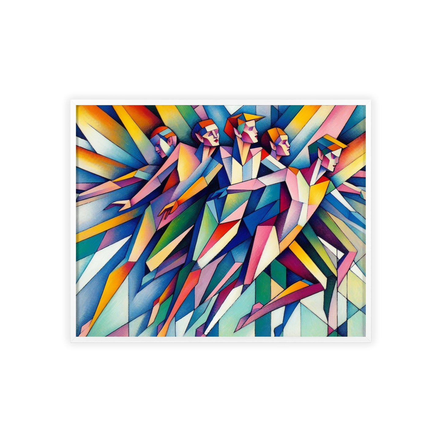 Framed Picasso's Pixies Poster