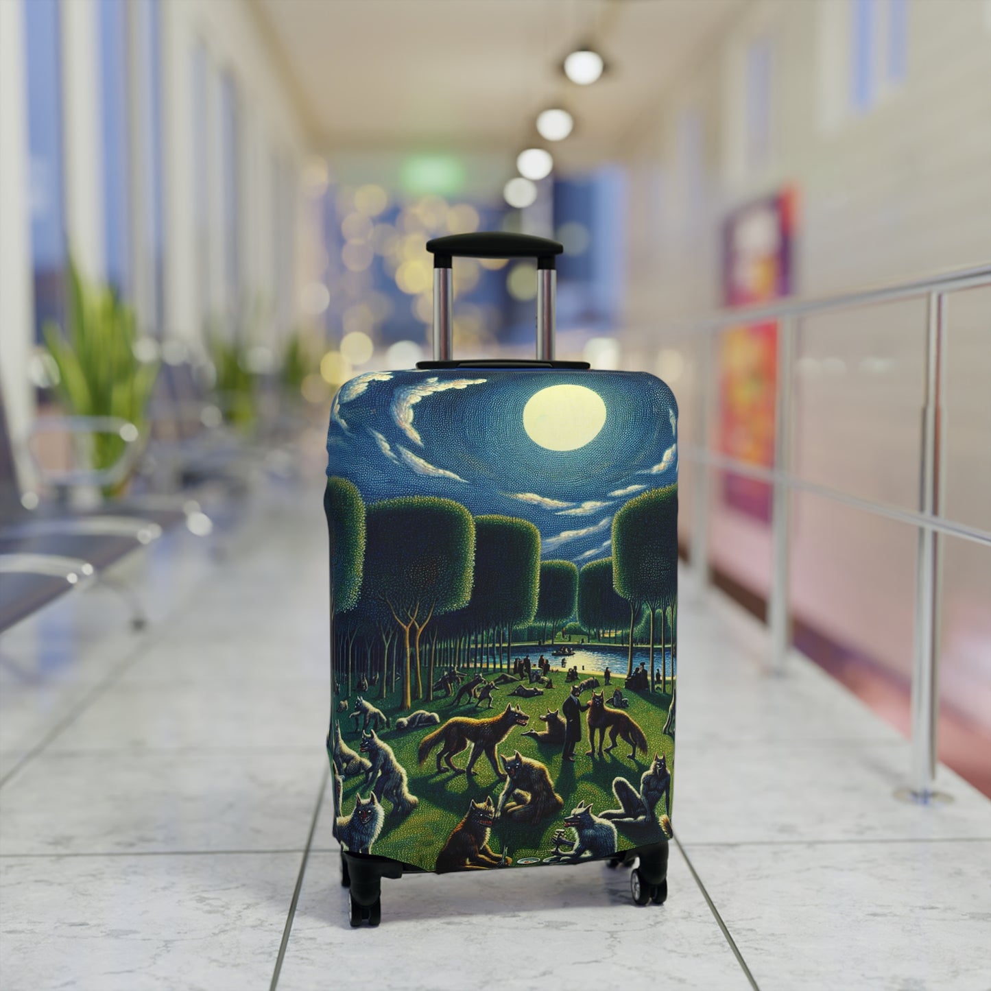 Werewolves at the Waterfront Luggage Cover