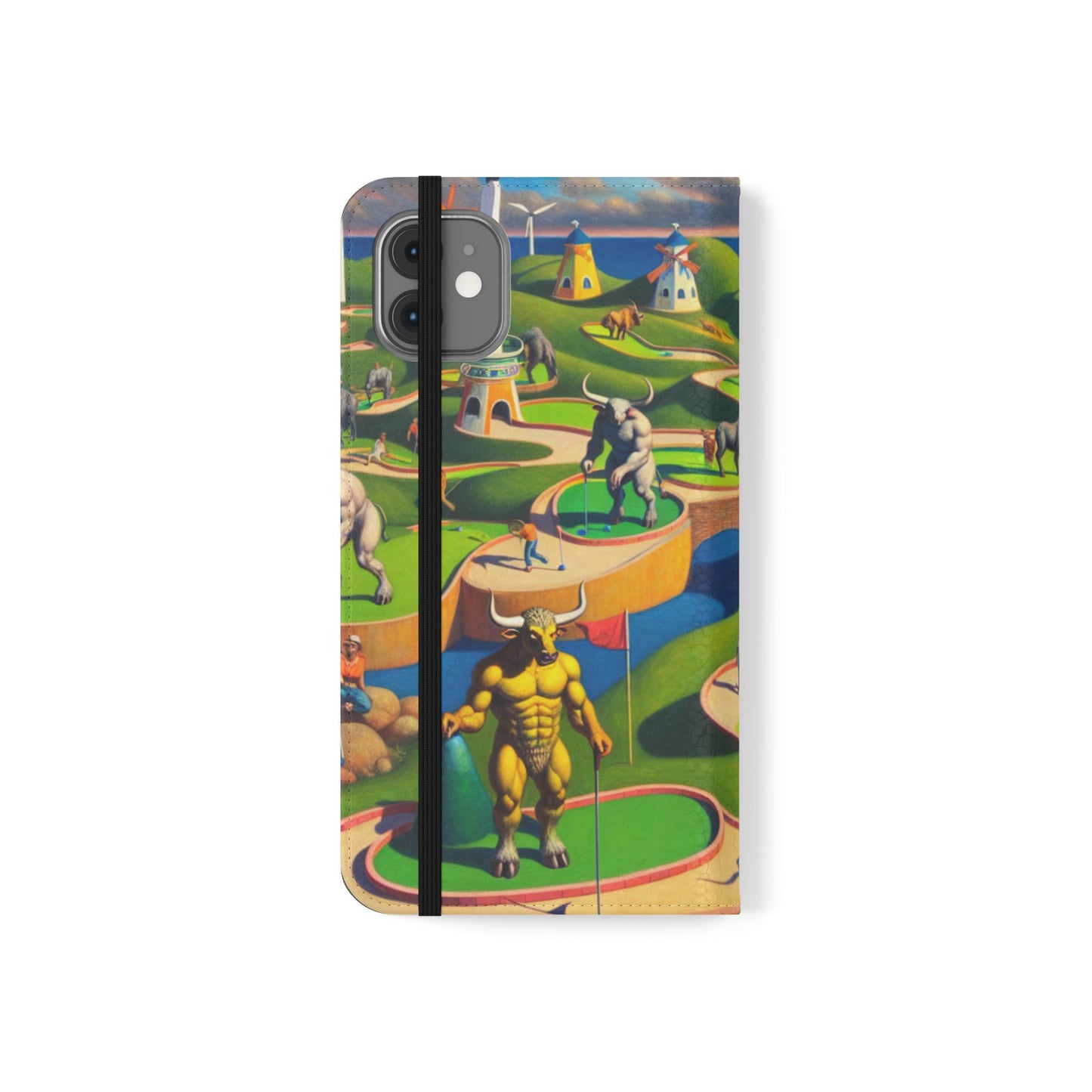 Mini-taur Golf Flip Case - iPhone/Galaxy