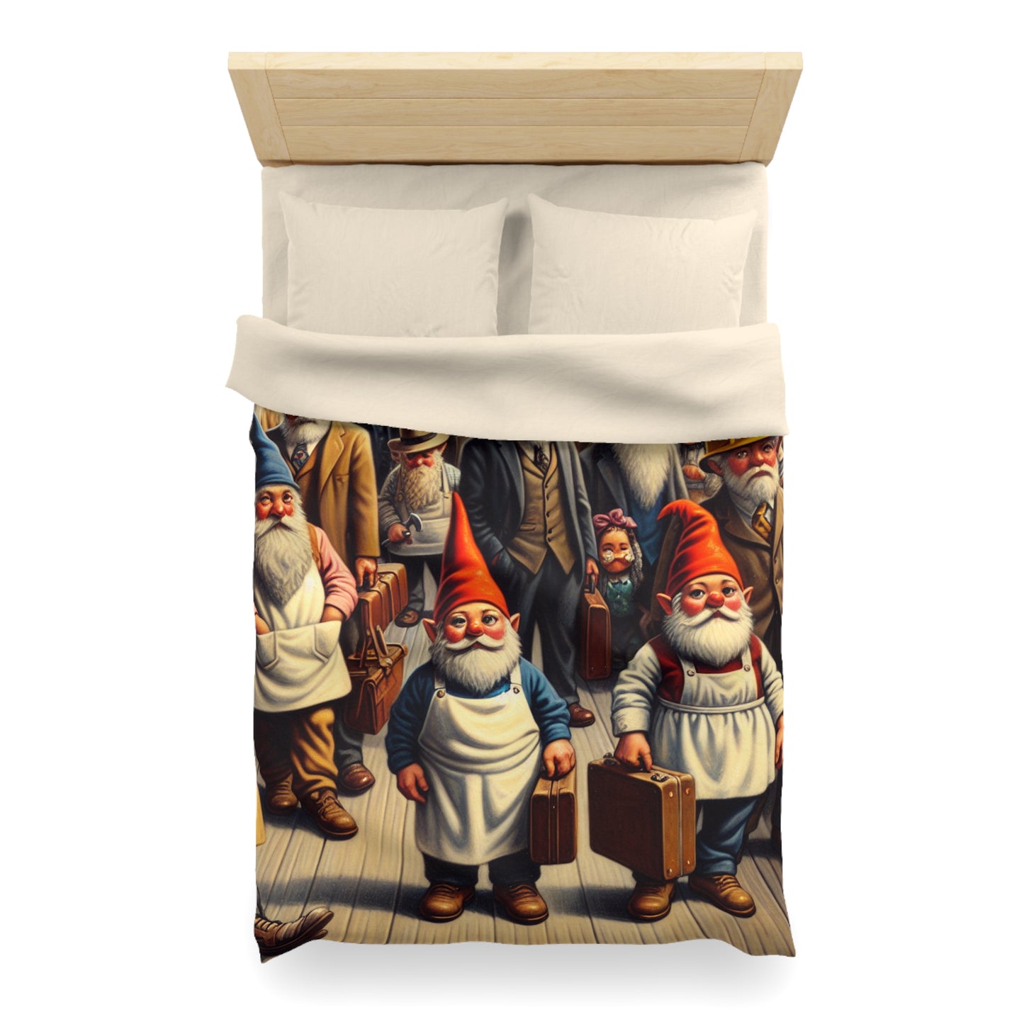 The Gnome-mute Home Microfiber Duvet Cover