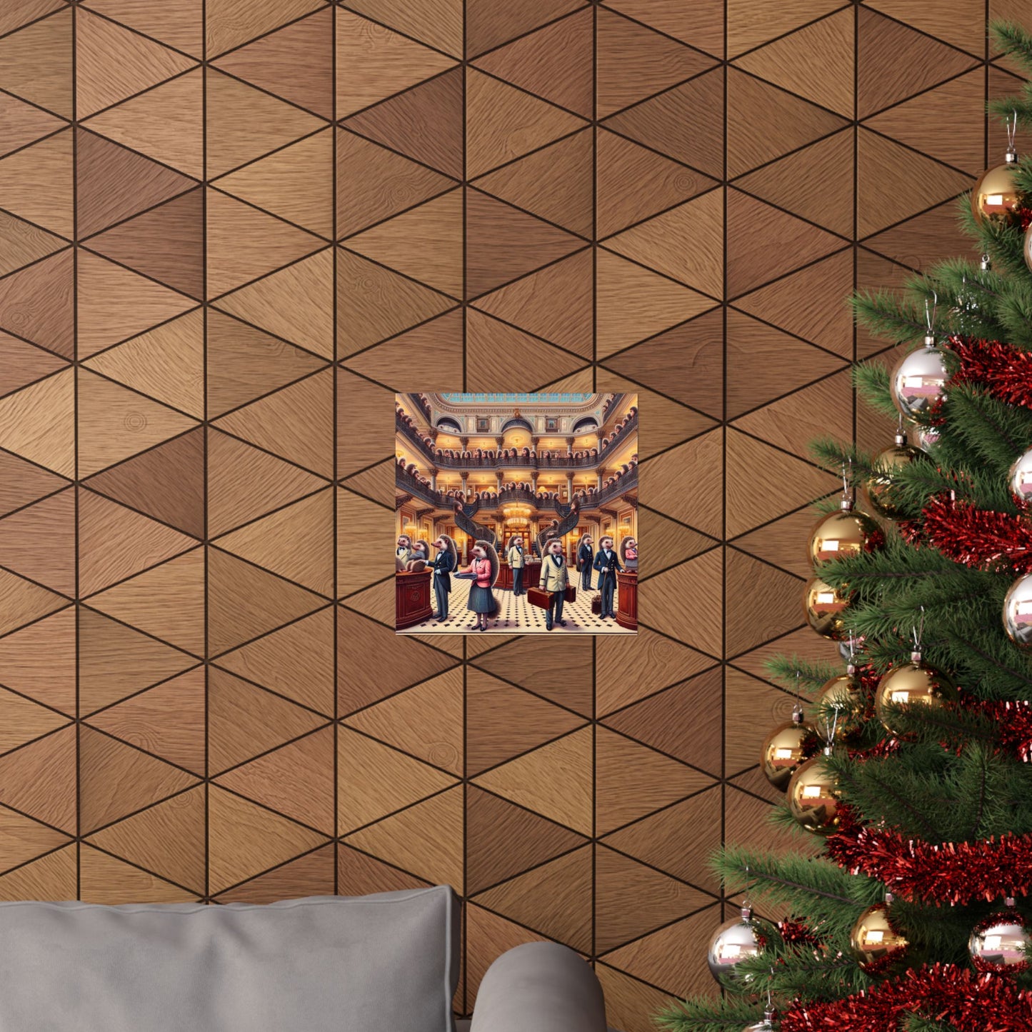 Hedgehog Hotel Poster