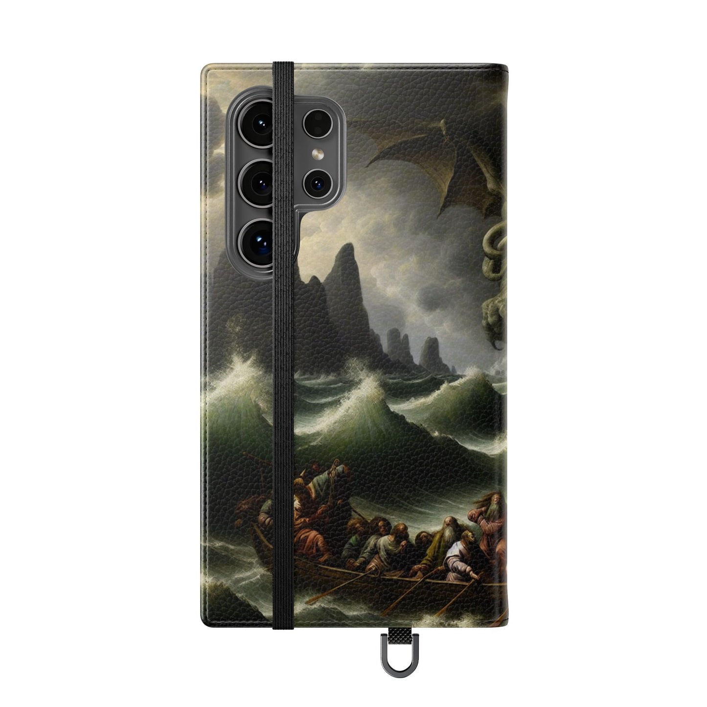 Cthulhu in the Storm Flip Cases for iPhones