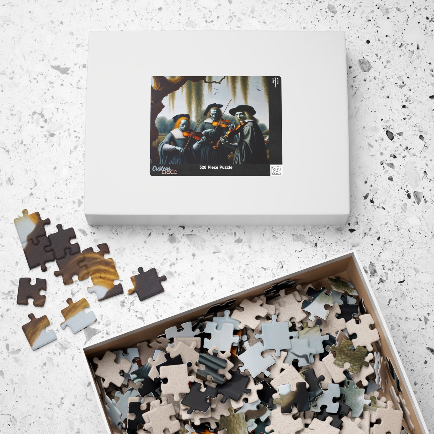 Vermeer's Vampire Violinists Puzzle (110, 252, 520, 1014-piece)
