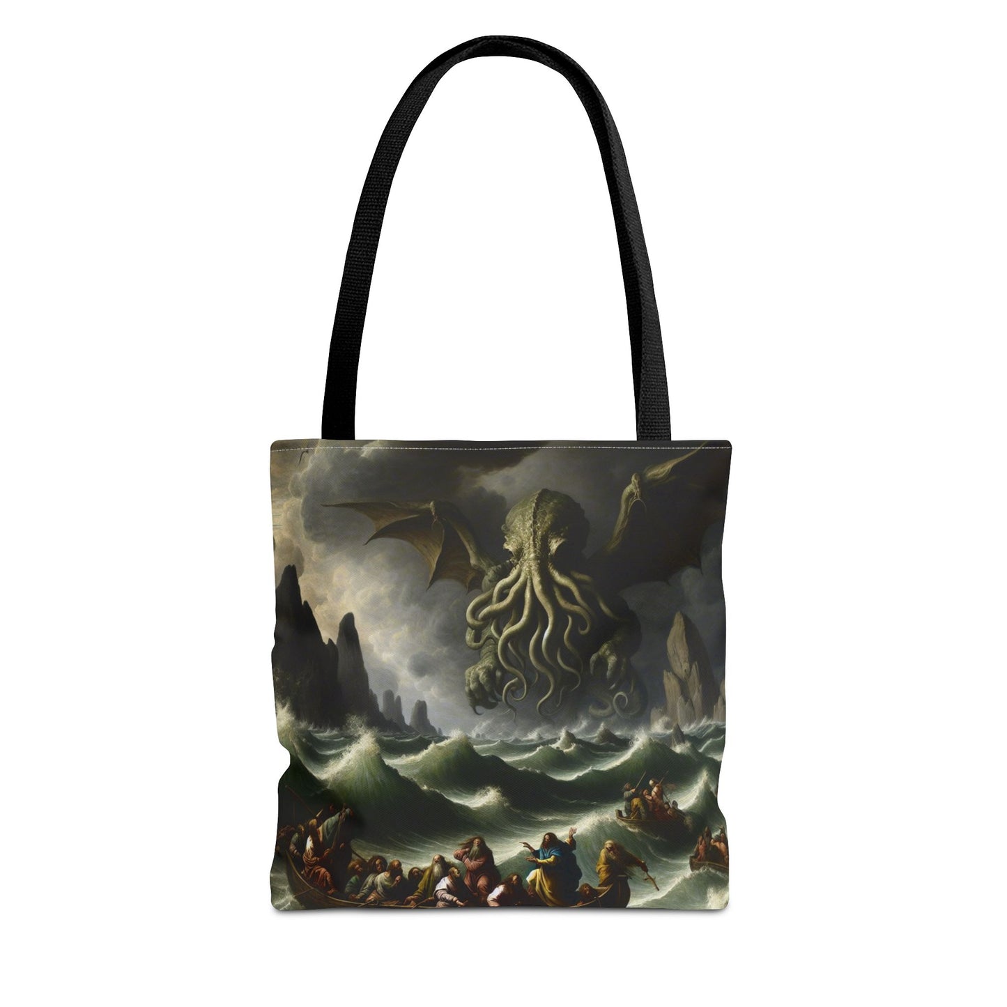 Cthulhu in the Storm Tote Bag