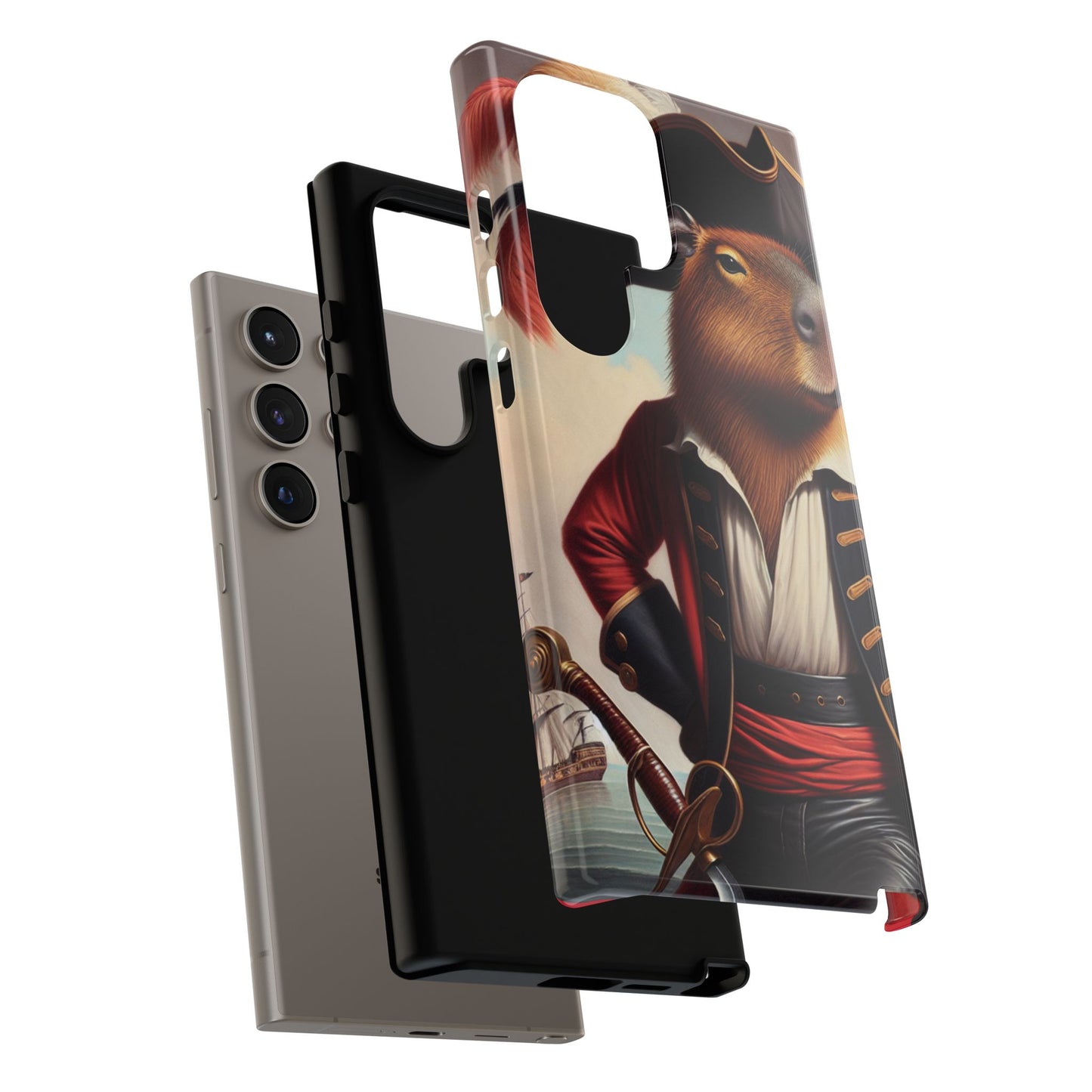 Captain Capybara Phone Case - GALAXY