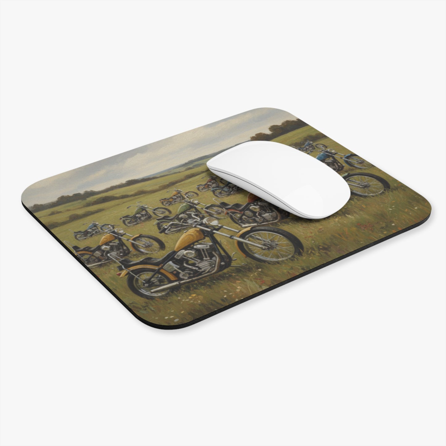 Wild Motorcycles Mouse Pad