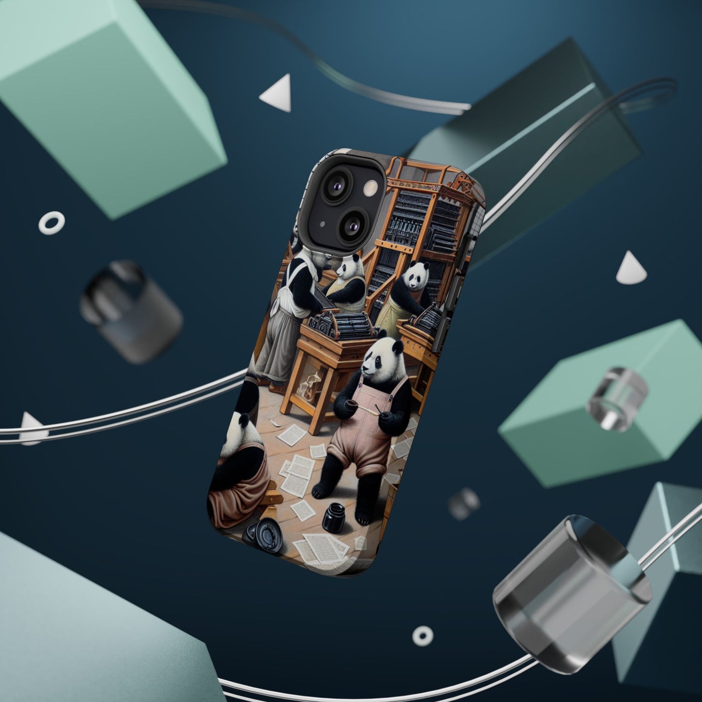 Printing Pandamonium Magnetic iPhone Case