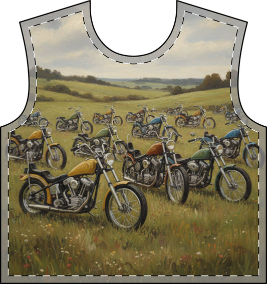 Wild Motorcycles Women's All Over Print Crewneck Sweatshirt