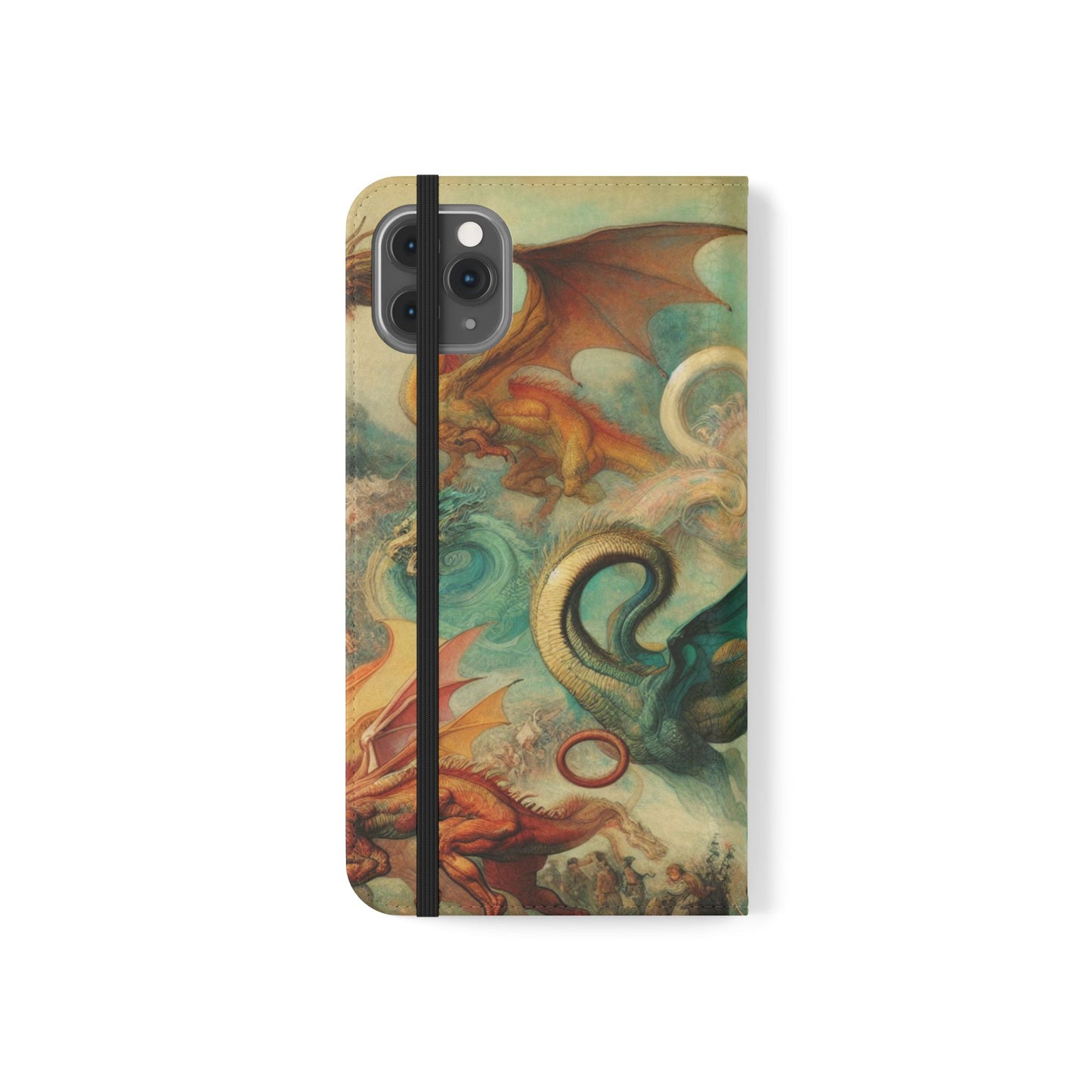 Degas Dreams of Dragons Flip Cases for iPhones