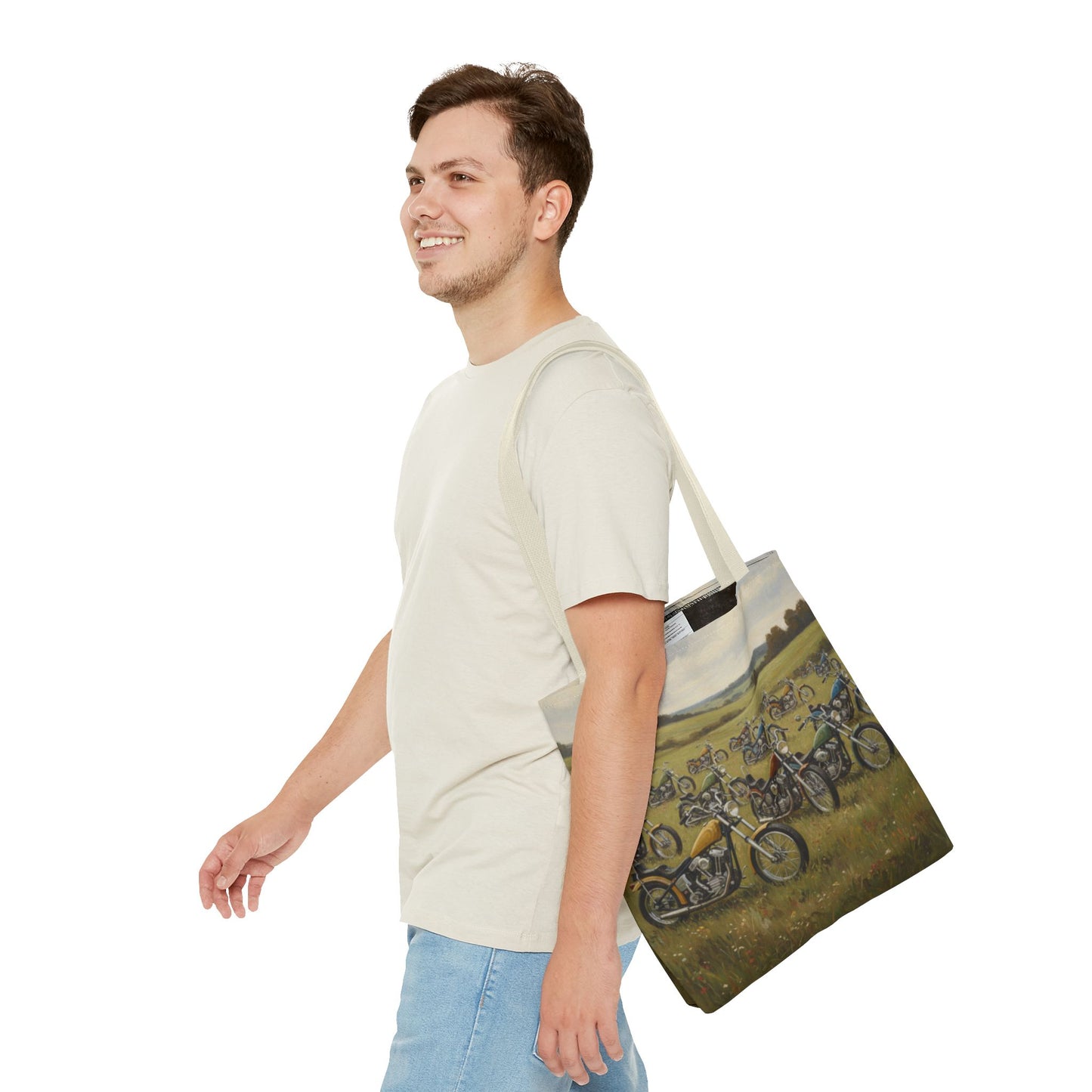 Wild Motorcycles Tote Bag