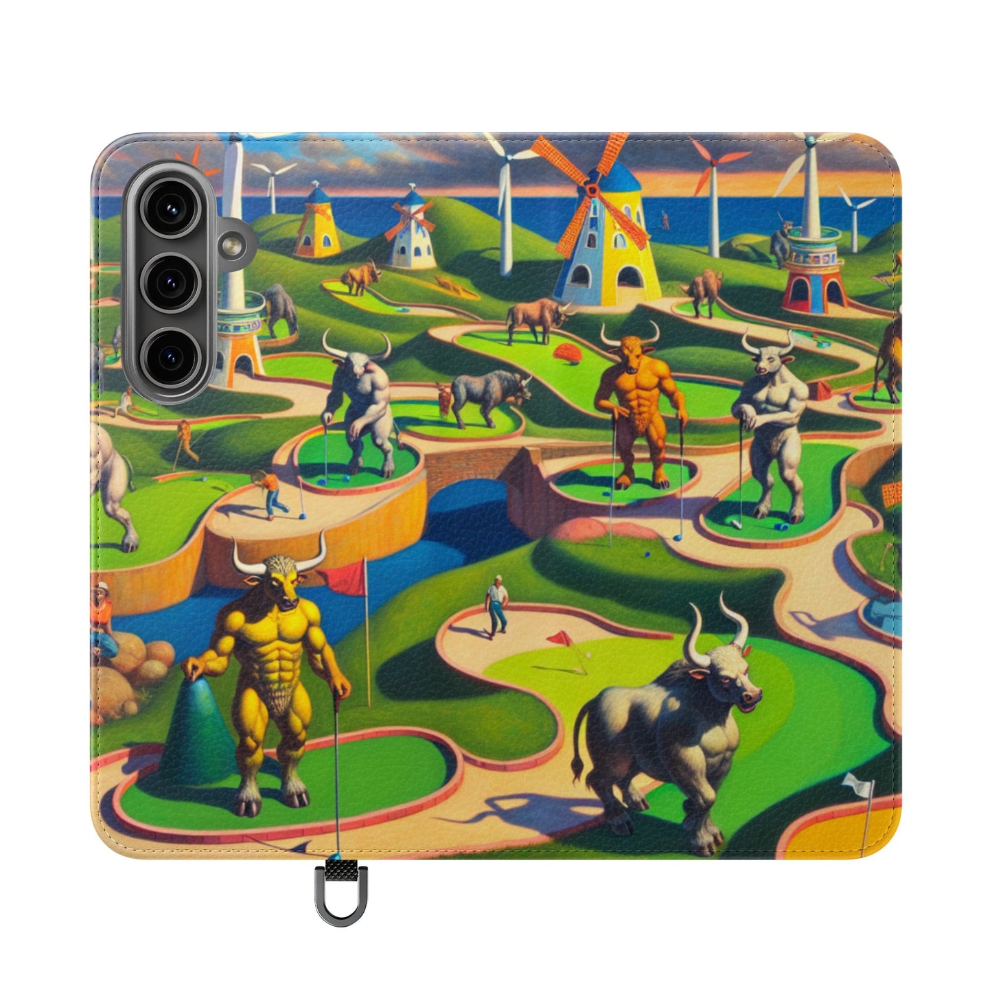 Mini-taur Golf Flip Case - iPhone/Galaxy