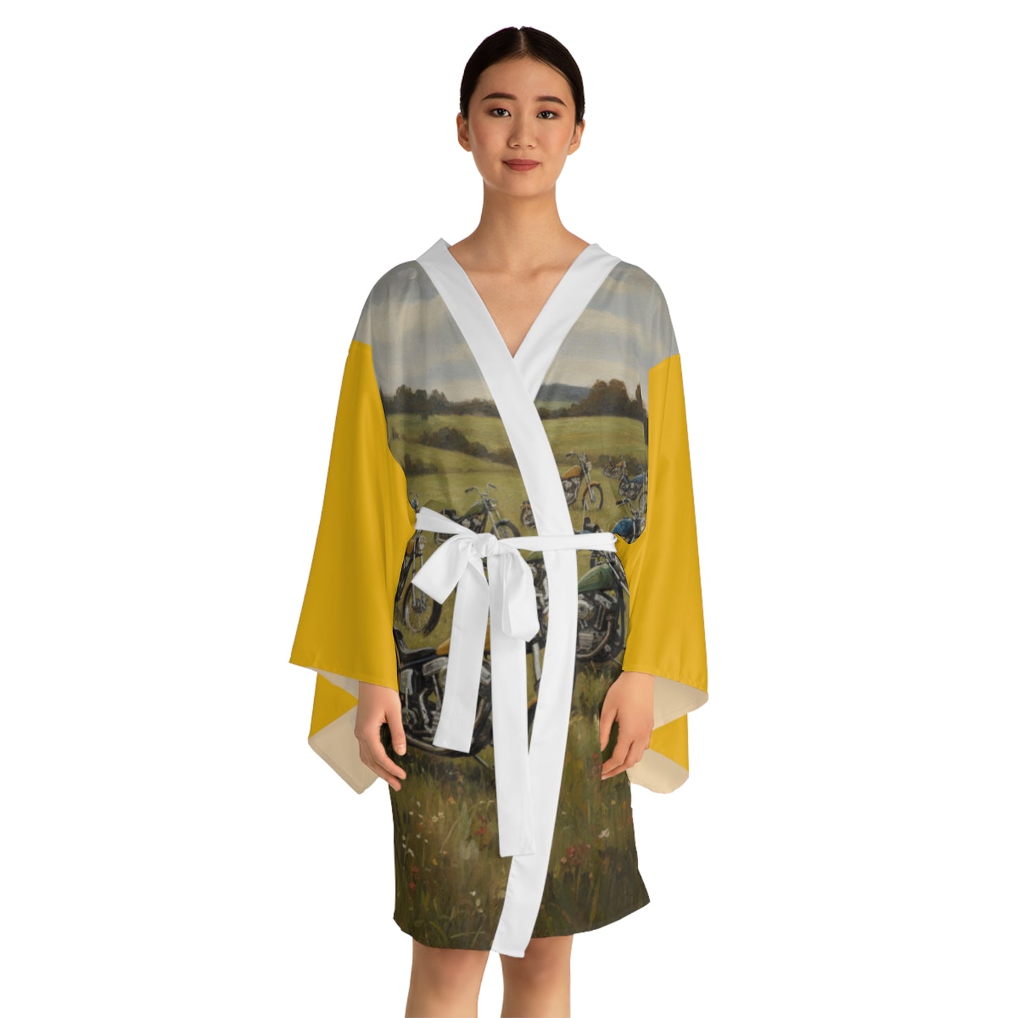 Wild Motorcycles Kimono Robe