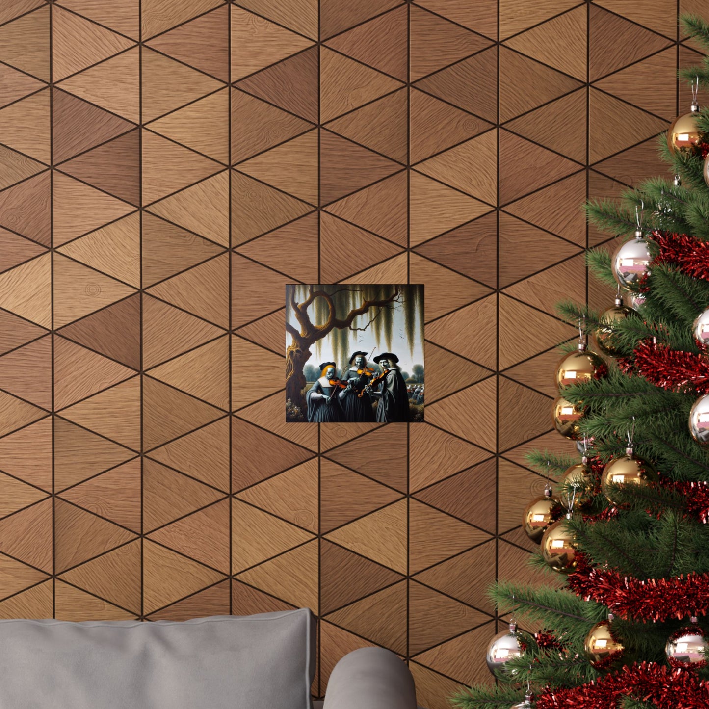 Vermeer's Vampire Violinists Poster