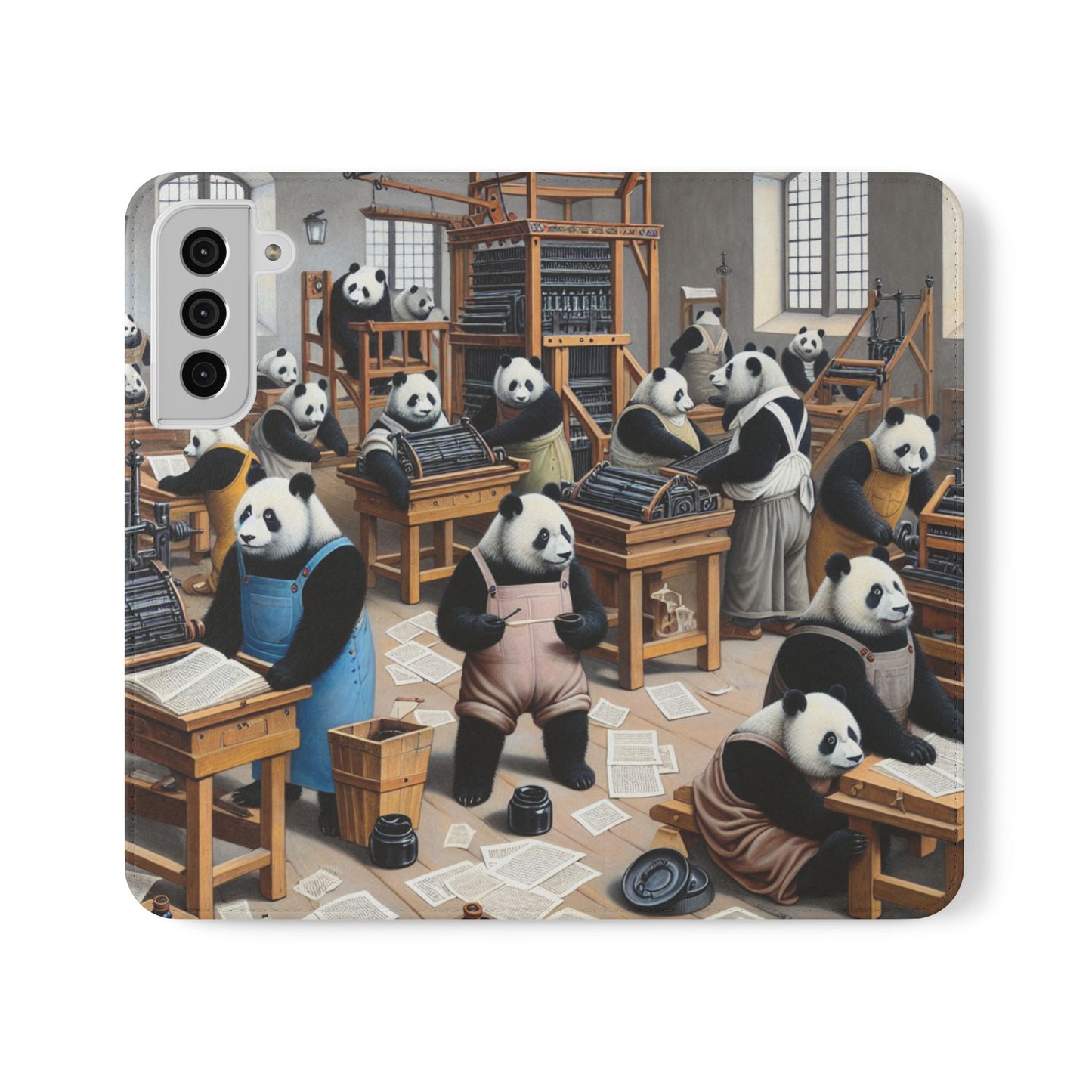 Printing Pandamonium Flip Case - iPhone/Galaxy